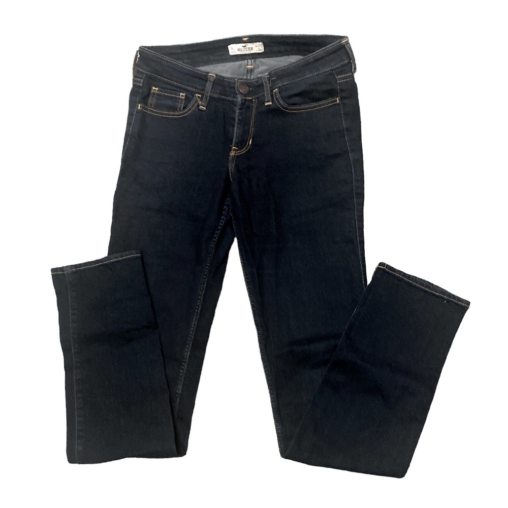 Hollister Dark Denim Tall Sized 27/34👖 Jeans